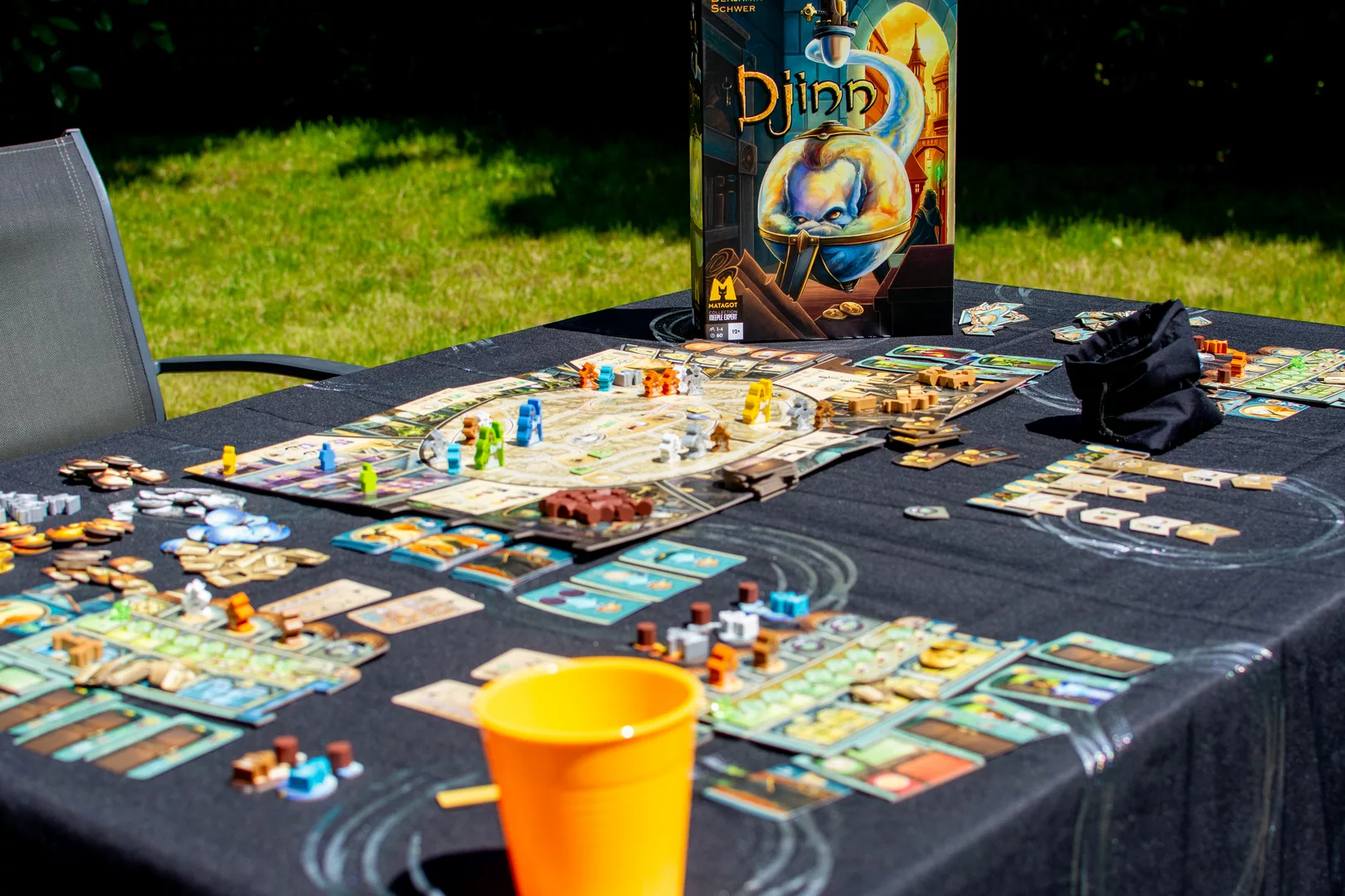 Test et avis sur le jeu Djinn 4